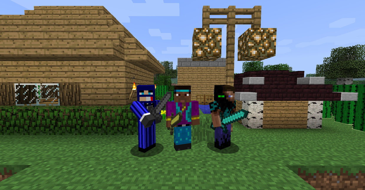 Как играть в Minecraft по сети с друзьями