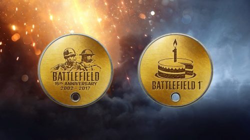 Медали на день рождения Battlefield