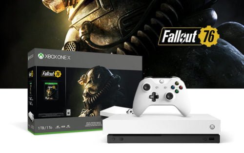 Белая консоль Xbox One X – Robot White Special Edition