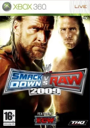 WWE SmackDown vs Raw 2009 на xbox