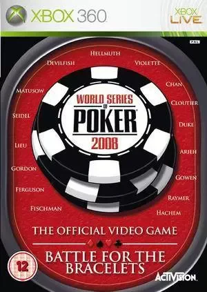 World Series of Poker 2008: Battle for the Bracelets на xbox