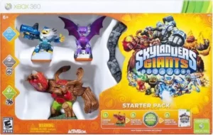 Skylanders Giants Стартовый набор: игровой портал, игра, фигурки: Jet-Vac, Cynder, Tree Rex на xbox