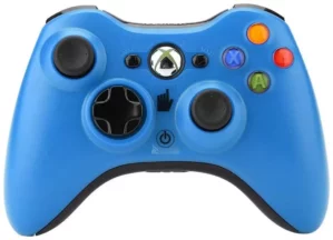 Геймпад беспроводной Wireless Controller для Xbox 360 Blue Синий