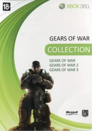 Gears Of War Colletion Трилогия Gears Of War 1 + Gears Of War 2 + Gears Of War 3 на xbox