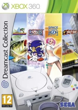 Dreamcast Collection Sonic/Craze taxi/Space Channel/Sega Fishng на xbox