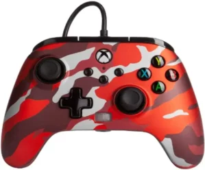 Геймпад проводной PowerA Enhanced Wired Controller 1518910-01 Camouflage Red Камуфляж Красный