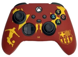 Защитный силиконовый чехол Silicone Case для геймпада Microsoft Xbox Wireless Controller FC Barcelona