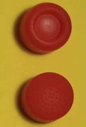 Накладки на стики геймпада Cover for Stick Silicon высокий тубус Red красные