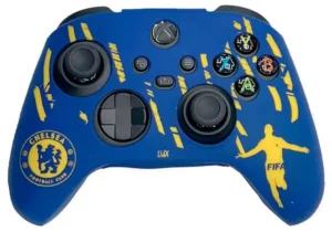 Защитный силиконовый чехол Silicone Case для геймпада Microsoft Xbox Wireless Controller FC Chelsea