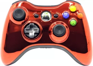 Геймпад проводной Xbox 360 Wired Controller Chrome Orange Хромированный оранжевый