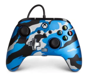 Геймпад проводной PowerA Enhanced Wired Controller 1518911-02 Camouflage Blue Камуфляж Синий
