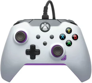 Геймпад проводной Controller Wired PDP White Purple 012-WPR