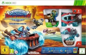 Skylanders SuperChargers: Стартовый набор игра, игровой портал, фигурки: Spitfire, Stealth Elf, Hot Streak на xbox