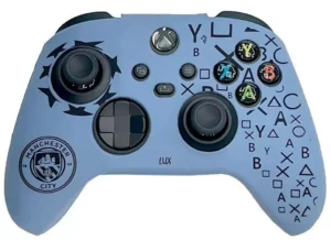 Защитный силиконовый чехол Silicone Case для геймпада Microsoft Xbox Wireless Controller FC Manchester City