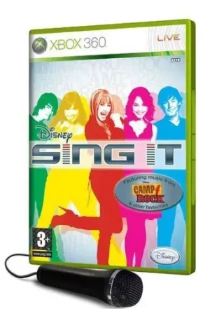 Disney Sing It! + Аксессуар Микрофон на xbox