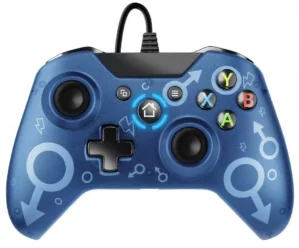 Геймпад проводной N-1 Wired Controller Blue Голубой