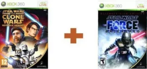 Star Wars: The Force Unleashed Ultimate Sith Edition + Star Wars the Clone Wars: Republic H на xbox