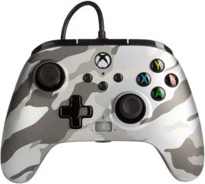 Геймпад проводной PowerA Enhanced Wired Controller 1520329-02 Camouflage White Камуфляж Белый
