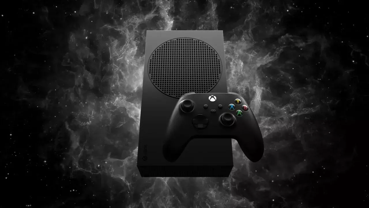 Новый Xbox Series S — 1 ТБ жесткий диск в черном корпусе